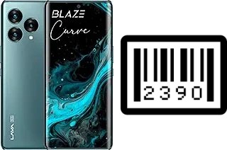 Como saber o número de série no Lava Blaze Curve