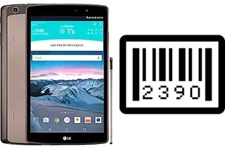 Como saber o número de série no LG G Pad II 8.3 LTE