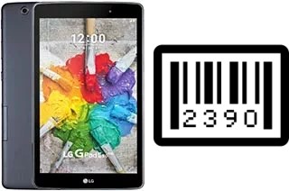 Como saber o número de série no LG G Pad III 8.0 FHD