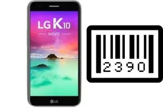 Como saber o número de série no LG K10 Novo