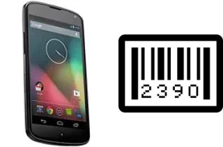 Como saber o número de série no LG Nexus 4 E960