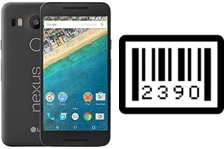 Como saber o número de série no LG Nexus 5X