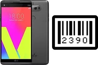Como saber o número de série no LG V20