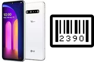 Como saber o número de série no LG V60 ThinQ 5G UW