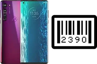 Como saber o número de série no Motorola Edge