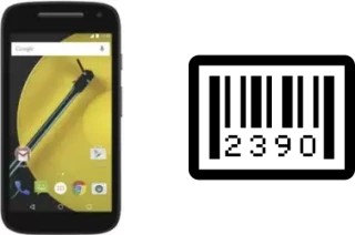 Como saber o número de série no Motorola Moto E (2nd Gen) XT1527