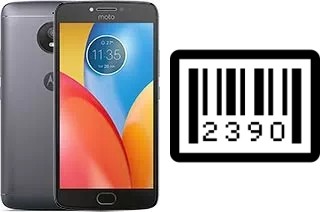 Como saber o número de série no Motorola Moto E4 Plus