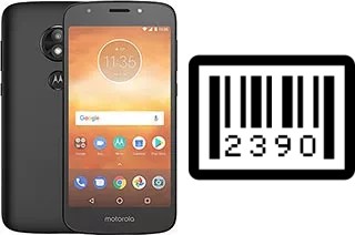 Como saber o número de série no Motorola Moto E5 Play