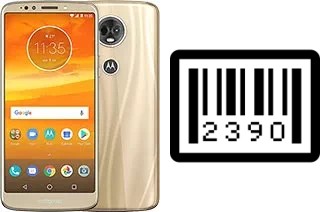 Como saber o número de série no Motorola Moto E5 Plus