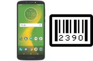 Como saber o número de série no Motorola Moto E5 Supra