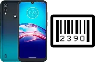 Como saber o número de série no Motorola Moto E6s (2020)