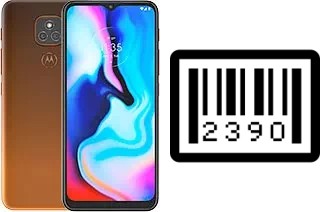 Como saber o número de série no Motorola Moto E7 Plus