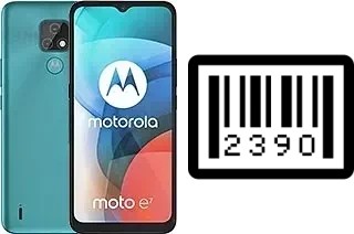 Como saber o número de série no Motorola Moto E7