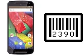 Como saber o número de série no Motorola Moto G 4G Dual SIM (2nd gen)