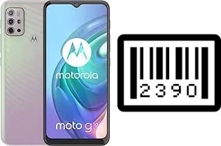 Como saber o número de série no Motorola Moto G10