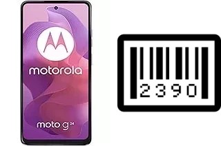 Como saber o número de série no Motorola Moto G24