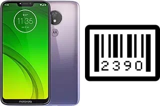 Como saber o número de série no Motorola Moto G7 Power