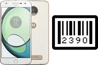 Como saber o número de série no Motorola Moto Z Play