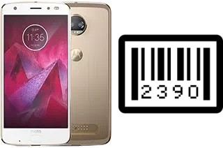 Como saber o número de série no Motorola Moto Z2 Force