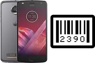 Como saber o número de série no Motorola Moto Z2 Play