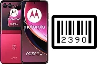 Como saber o número de série no Motorola Razr 40 Ultra