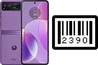 Como saber o número de série no Motorola Razr 40