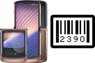 Como saber o número de série no Motorola Razr 5G