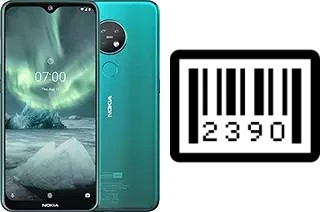 Como saber o número de série no Nokia 7.2