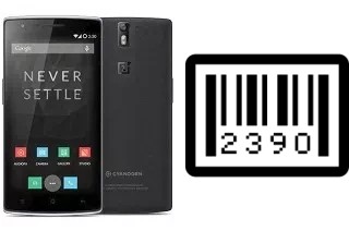 Como saber o número de série no OnePlus One