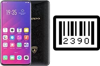 Como saber o número de série no Oppo Find X Lamborghini Edition