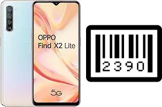 Como saber o número de série no Oppo Find X2 Lite