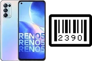 Como saber o número de série no Oppo Reno5 4G