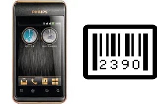 Como saber o número de série no Philips W930