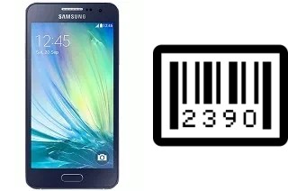 Como saber o número de série no Samsung Galaxy A3