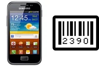 Como saber o número de série no Samsung Galaxy Ace Plus S7500