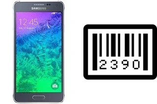 Como saber o número de série no Samsung Galaxy Alpha (S801)