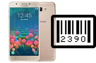 Como saber o número de série no Samsung Galaxy J5 Prime (2017)