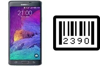 Como saber o número de série no Samsung Galaxy Note 4 Duos