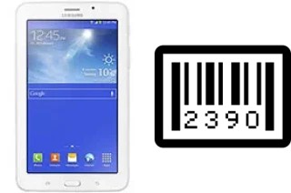 Como saber o número de série no Samsung Galaxy Tab 3 V