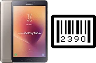 Como saber o número de série no Samsung Galaxy Tab A 8.0 (2017)