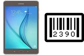 Como saber o número de série no Samsung Galaxy Tab A 8.0 (2015)