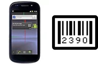 Como saber o número de série no Samsung Google Nexus S I9020A