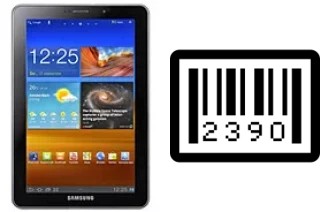 Como saber o número de série no Samsung P6810 Galaxy Tab 7.7