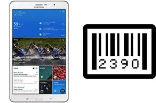 Como saber o número de série no Samsung Galaxy Tab Pro 8.4 3G/LTE