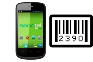 Como saber o número de série no Sendtel S7054