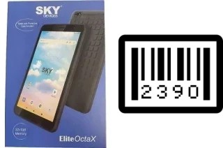 Como saber o número de série no Sky-Devices Elite OctaX