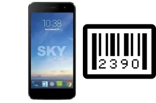 Como saber o número de série no Sky-Devices Sky 5-0 Pro