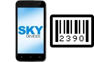 Como saber o número de série no Sky-Devices Sky Elite 4-5P