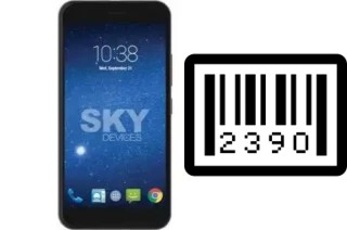 Como saber o número de série no Sky-Devices Sky Elite 5-0L Plus