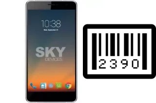 Como saber o número de série no Sky-Devices Sky Elite 6-0L Plus